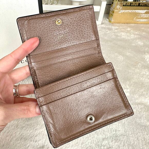 GUCCI + DISNEY Donald Duck Compact Wallet with wristlet chain RARE! with BOX - Picture 8 of 16